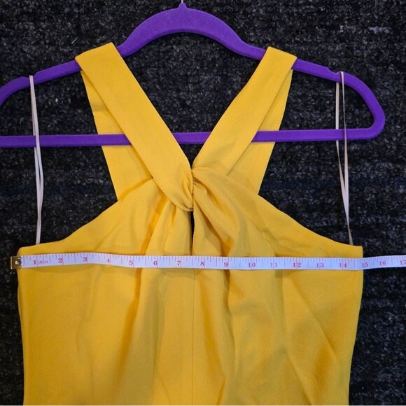Trina Turk Beautiful yellow Mimosa jumpsuit Sz M - Picture 6 of 7